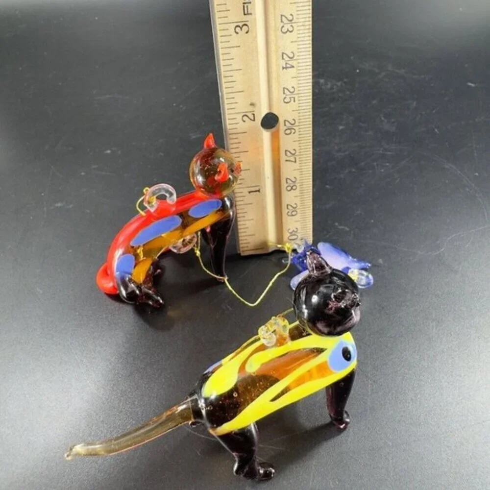 2014 Bradford Exchange‎ Bracelet Playful And Frisky Glass Fabulous Felines W Tag